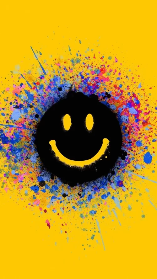 Background Smiley Face Wallpaper