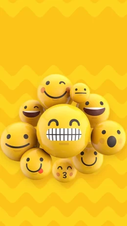 Background Smiley Face Wallpaper