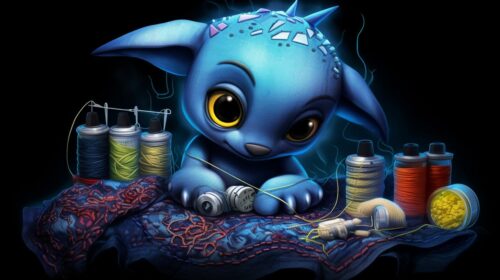 Stitch Desktop Wallpaper