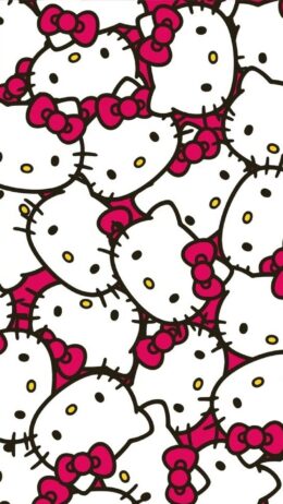 Background Hellokitty Wallpaper