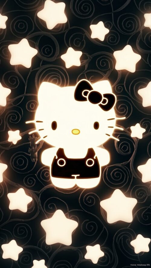 Background Hellokitty Wallpaper