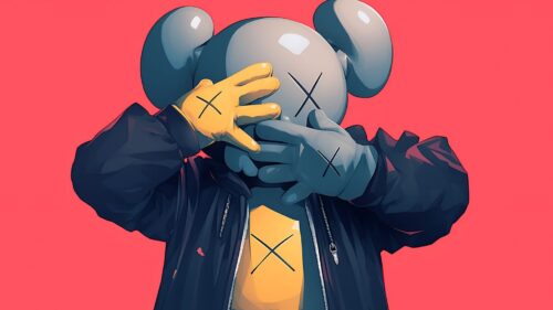 Background Kaws Wallpaper