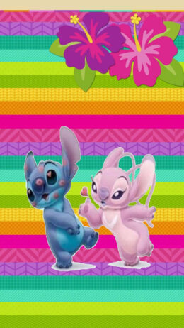 Background Stitch And Angel Wallpaper