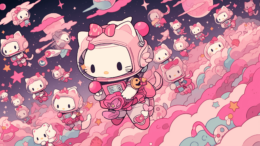 Background Hello Kitty Wallpaper