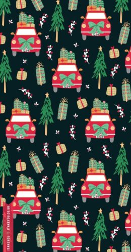 Preppy Christmas Wallpaper