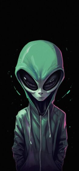 Background Alien Wallpaper