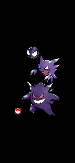 Background Gengar Wallpaper