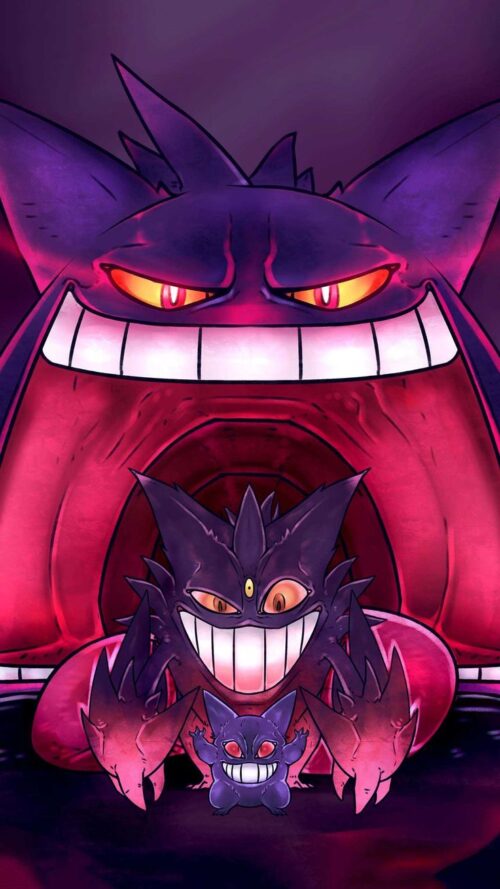 Background Gengar Wallpaper