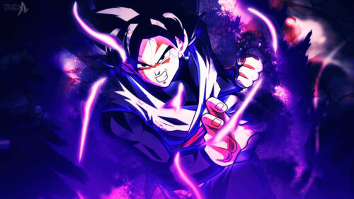 Background Goku Black Wallpaper