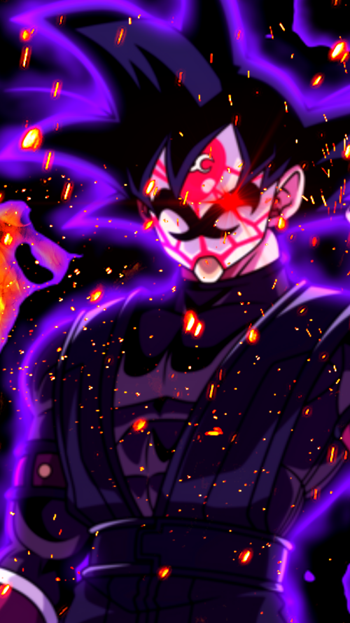 Background Goku Black Wallpaper