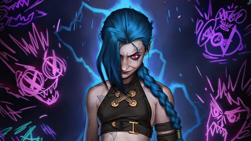 Jinx Desktop Wallpaper