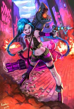 Background Jinx wallpaper