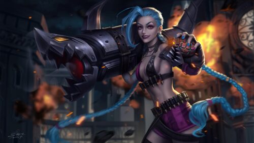 Jinx Desktop wallpaper