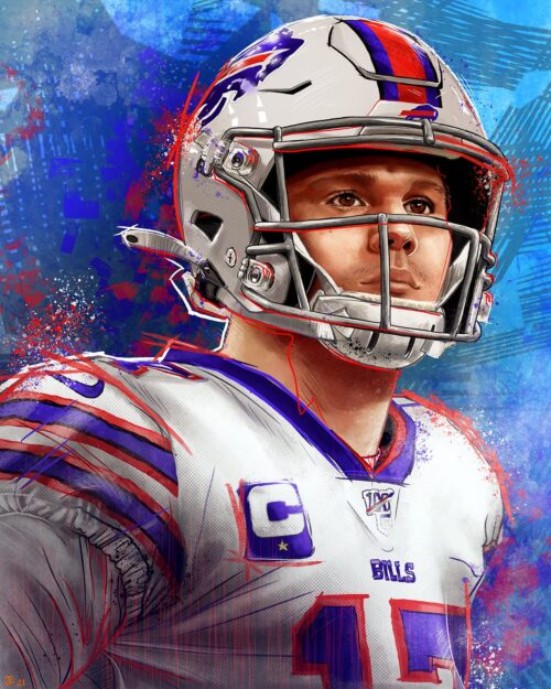 Background Josh Allen Wallpaper