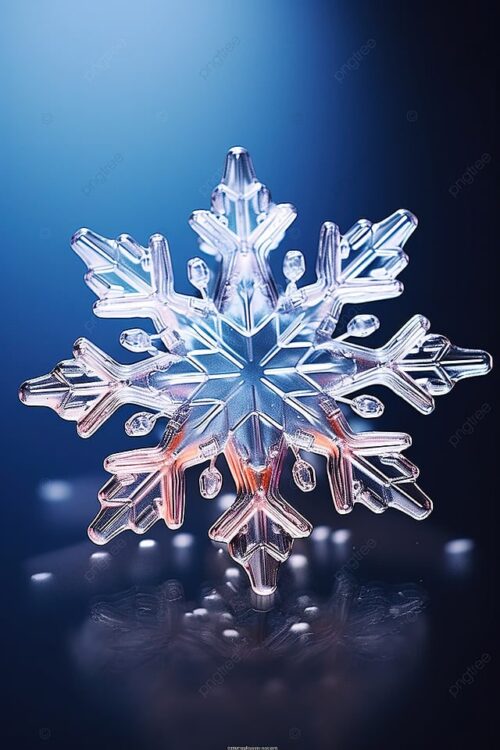 Background Snowflake Wallpaper