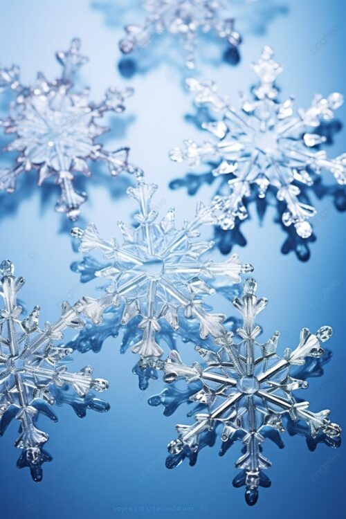 Background Snowflake Wallpaper