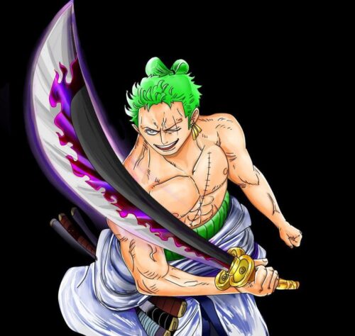 Background Zoro Wallpaper