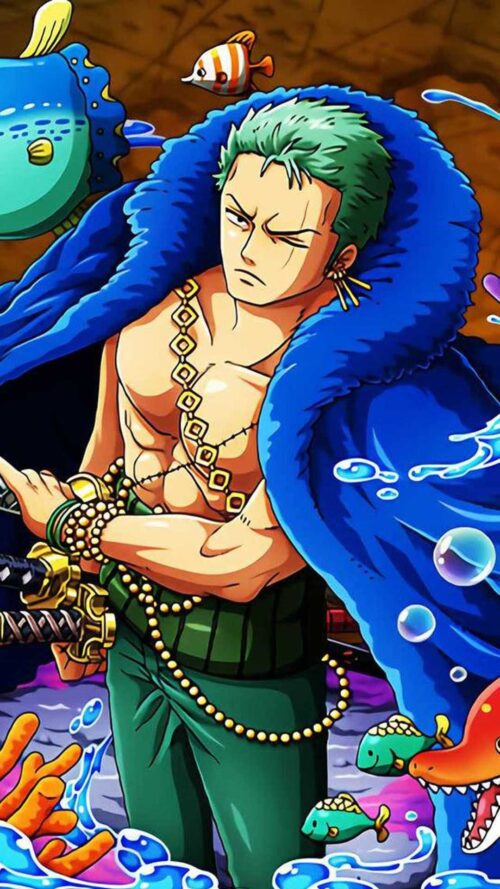 Background Zoro Wallpaper