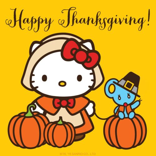 Hello Kitty Thanksgiving Wallpaper