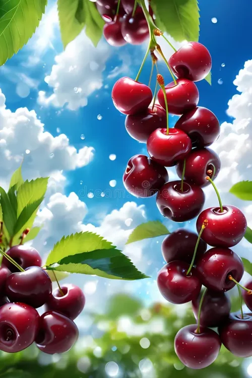 Background Cherry Wallpaper