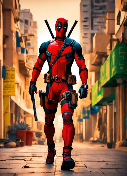 Background Deadpool Wallpaper