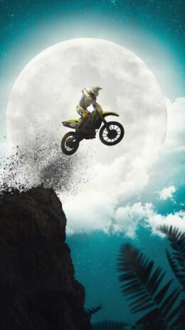 Background Dirt Bike Wallpaper