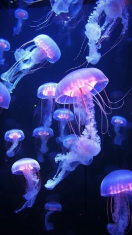 Background Jellyfish Wallpaper