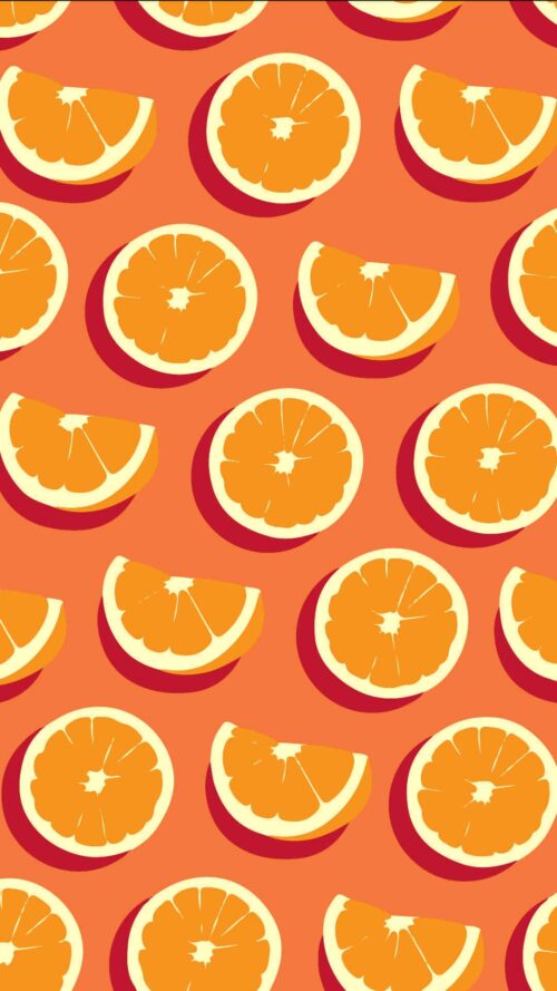 Background Orange Wallpaper