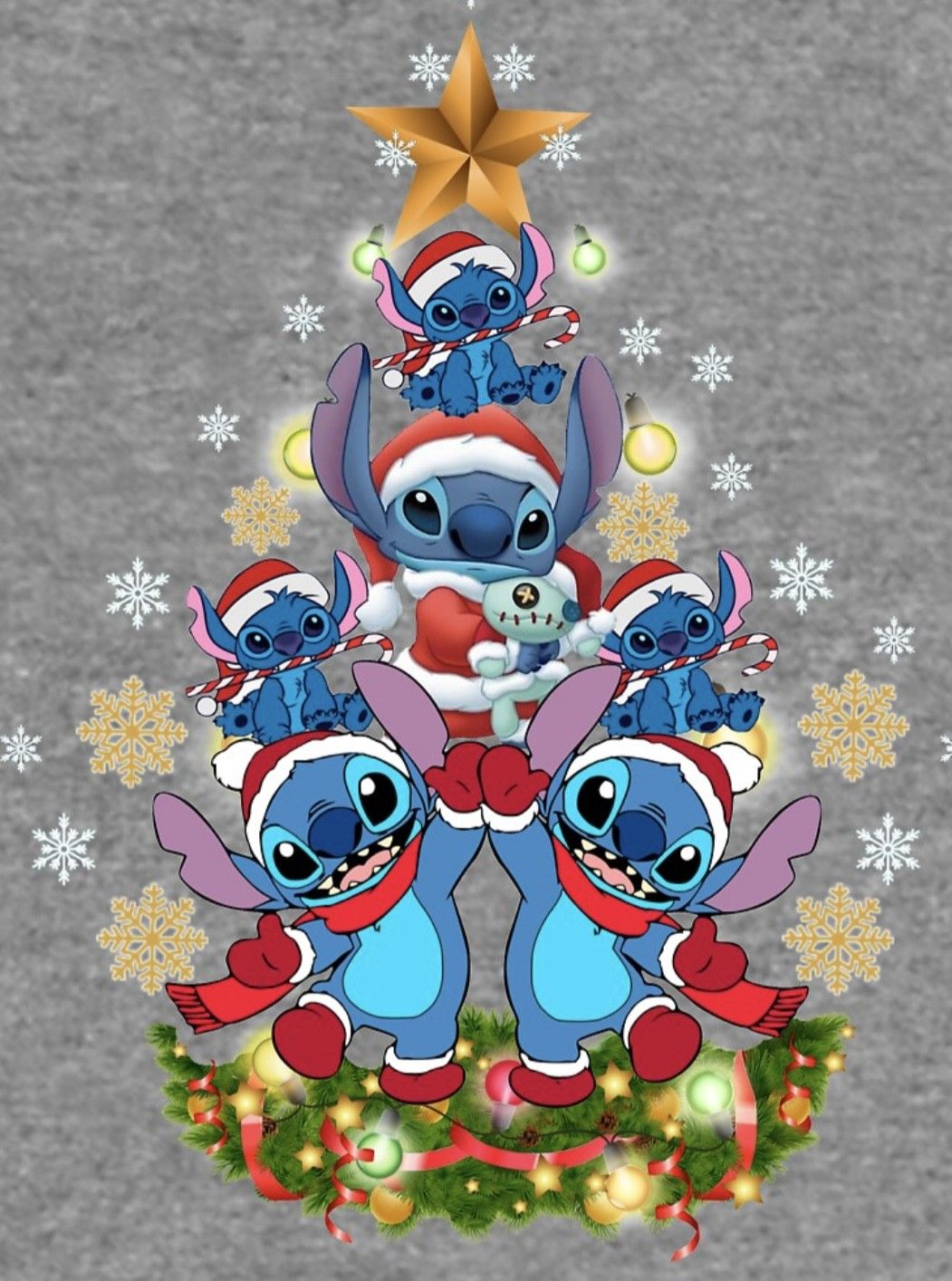 Christmas Stitch Wallpaper