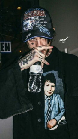 Lil Peep Background Wallpaper