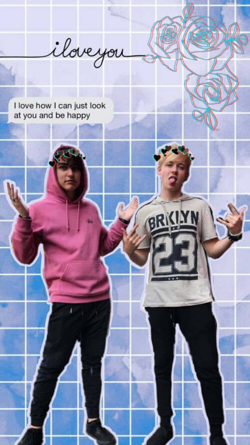 Sam And Colby Wallpaper