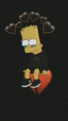 Background Bart Simpson Wallpaper