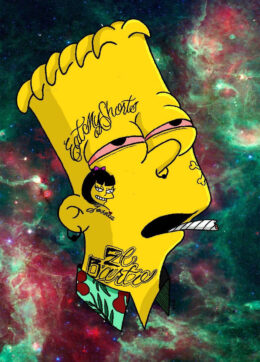 Background Bart Simpson Wallpaper