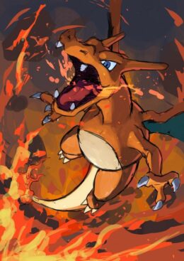 Background Charizard Wallpaper