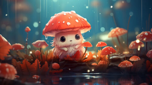 Mushroom Desktop Wallpaper