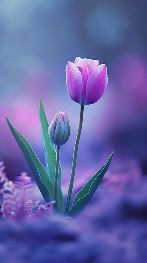 Background Tulip Wallpaper