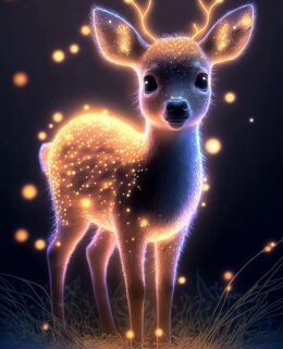 Background Deer Wallpaper