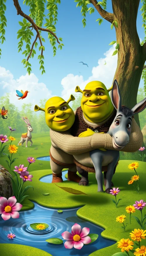 Background Shrek Wallpaper