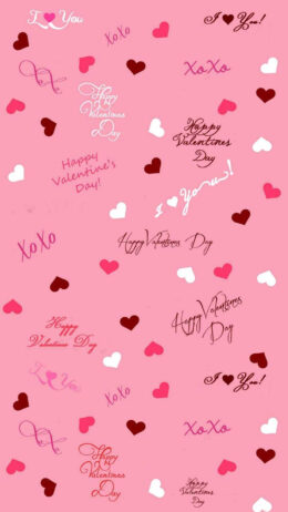 Preppy Valentines Day Wallpaper