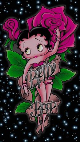 Background Betty Boop Wallpaper