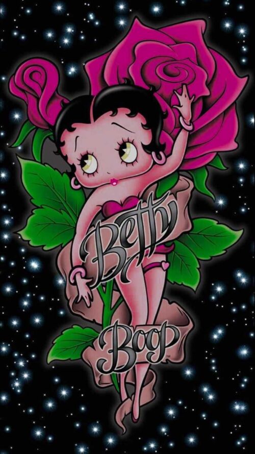 Background Betty Boop Wallpaper