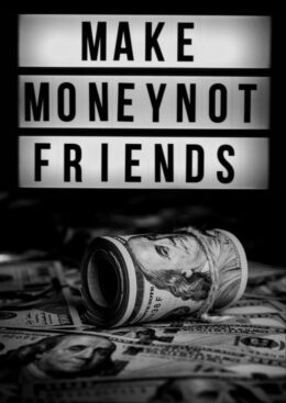 Make Money Not Friends Wallpaper