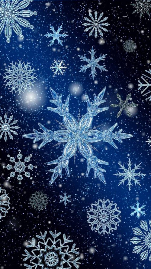 Snowflake Wallpaper - EnWallpaper
