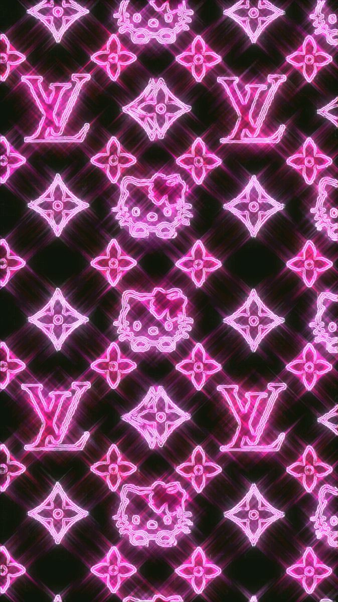 Download The world-renowned logo of Louis Vuitton Wallpaper